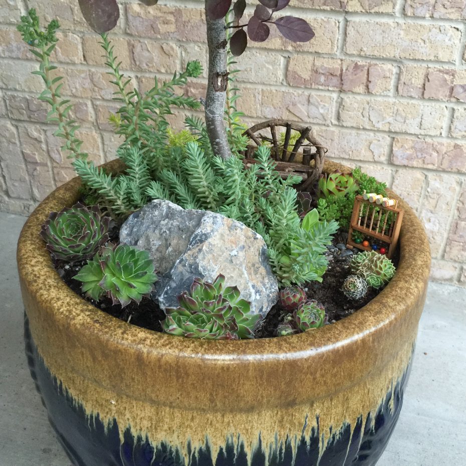 mini garden planter