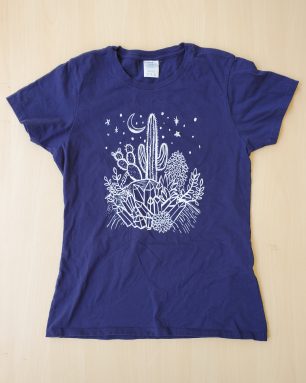 succulents crystals shirt